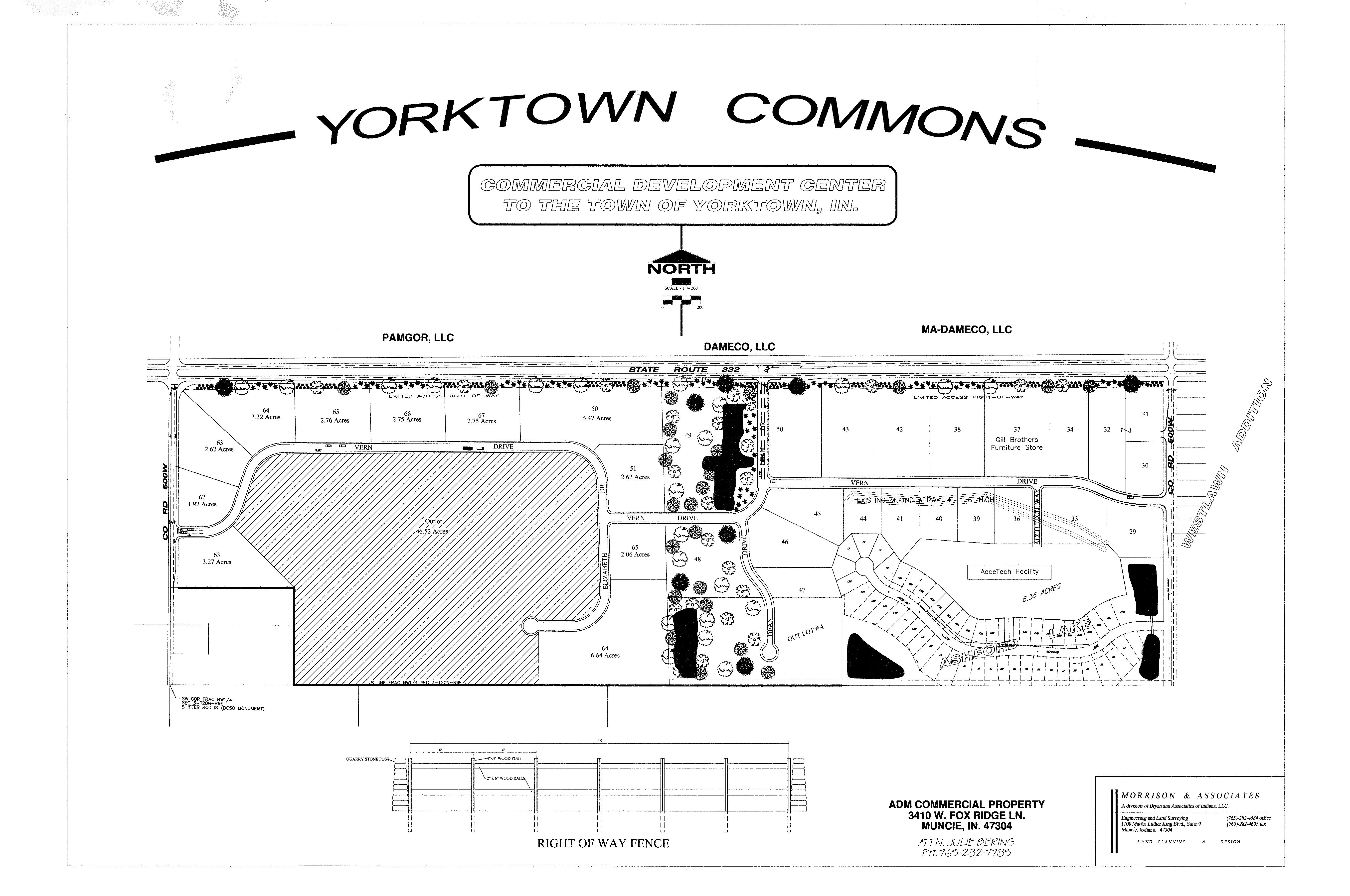 Yorktown Commons Layout