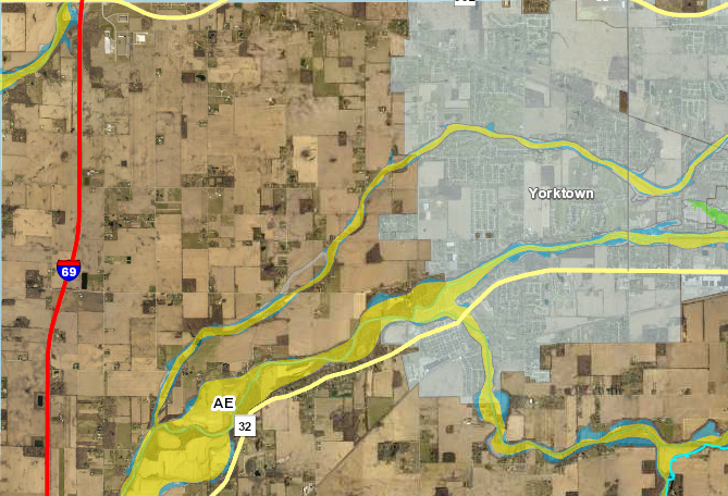 Yorktown Flood Hazard Map