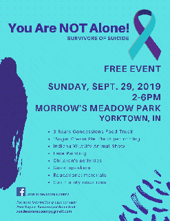 You are Not Alone flyer